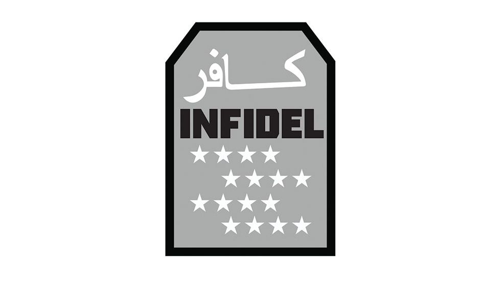 Fox Outdoor Infidel Stars Patch - Grey 84P-371