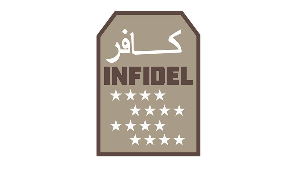 Fox Outdoor Infidel Stars Patch - Khaki 84P-372