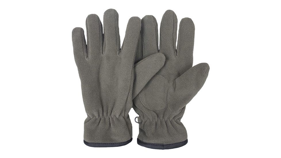 Fox Outdoor Insulated Military Style Fleece Gloves, Olive Drab, Large, 79-32 L