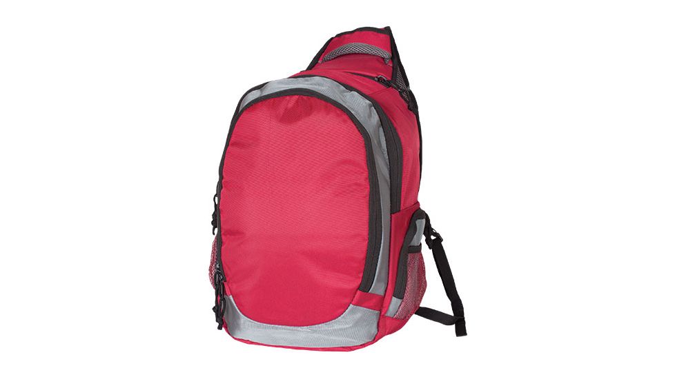 Fox Outdoor Kangaroo Sling Pack, Burgundy/Grey Trim, 54-883
