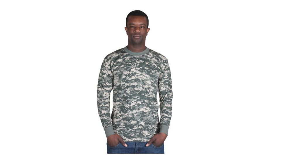 Fox Outdoor Long Sleeve T-Shirt - Men's, Medium, Gray, 64-347 M