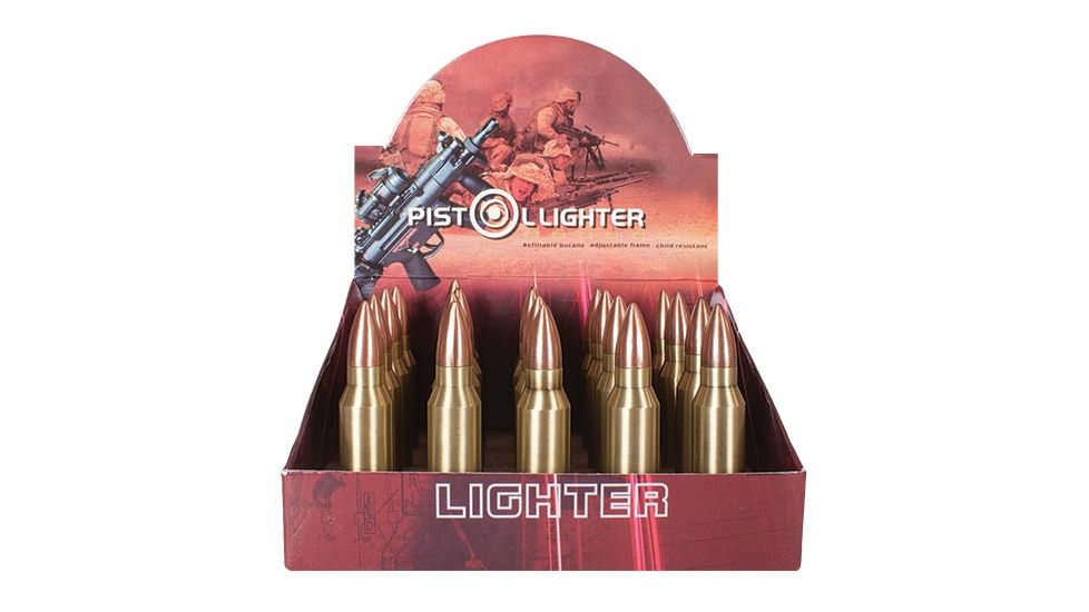 Fox Outdoor Medium Bullet Torch Lighter - 20/Box 86-24910