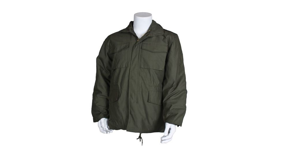 Fox Outdoor Mens M65 Field Jacket Liner, Olive Drab, S 099598016517