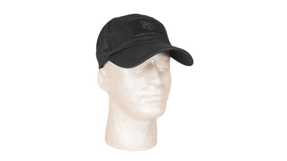 Fox Outdoor Mesh Tactical Cap, Black, 78-31
