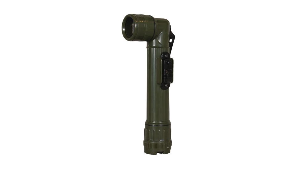 Fox Outdoor Mini Anglehead Flashlight, Olive Drab, 37-23