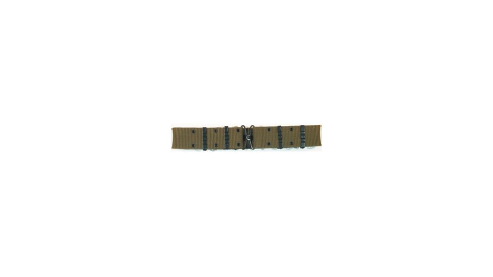 Fox Outdoor Nylon Pistol Belt - Metal Buckle, Olive Drab 099598501006