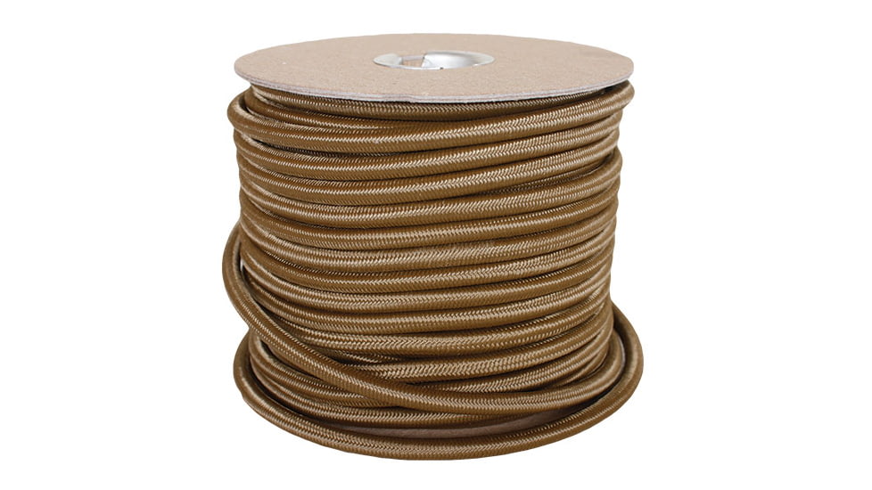 Fox Outdoor Nylon Shock Chord, Coyote, 3/16in, 82-468