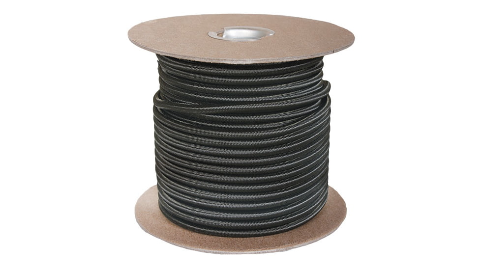 Fox Outdoor Nylon Shock Chord, Olive Drab, 1/4in, 82-470