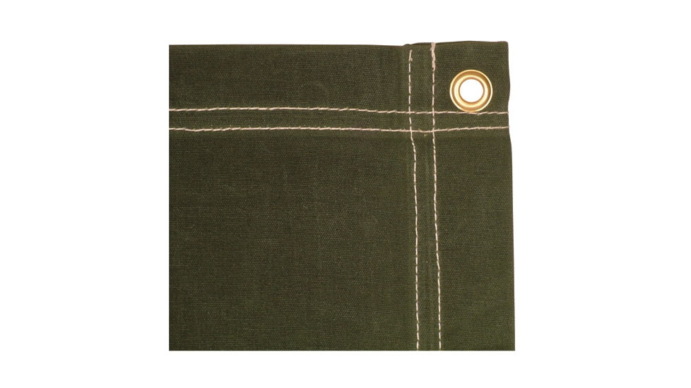 Fox Outdoor OD Canvas Tarp, 12 X 14, 81-1214