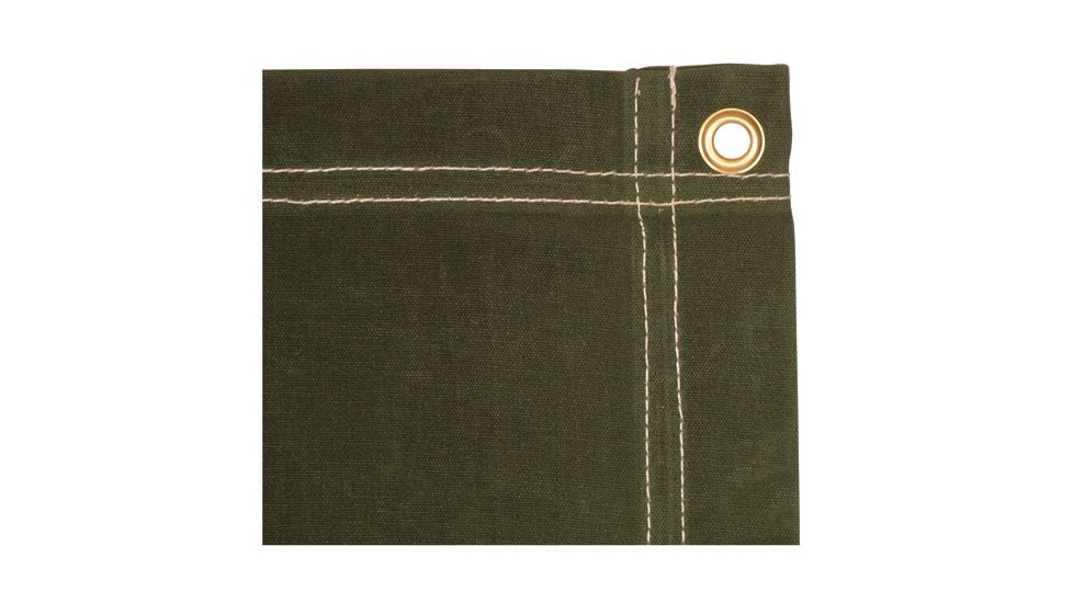 Fox Outdoor OD Canvas Tarp, 12 X 20, 81-1220