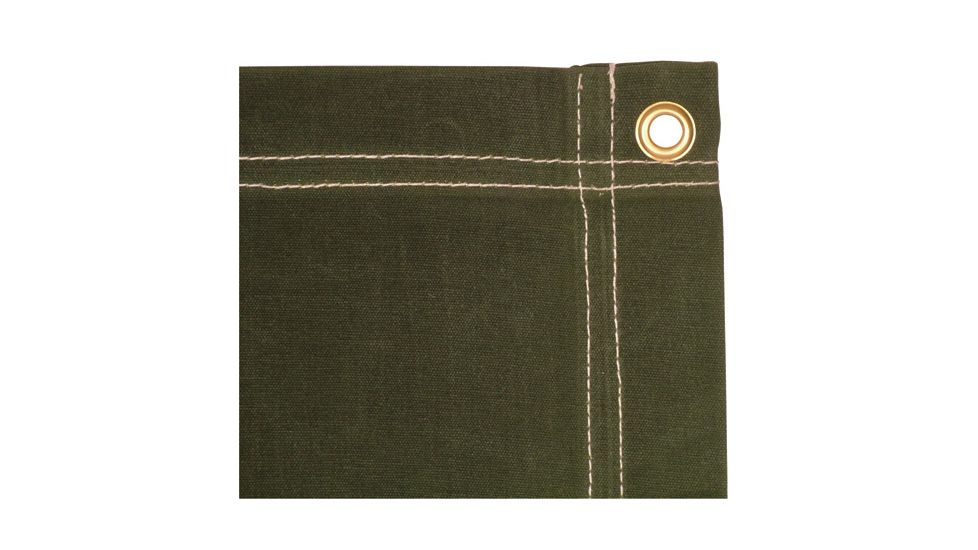 Fox Outdoor OD Canvas Tarp, 12 x 32, 81-1232