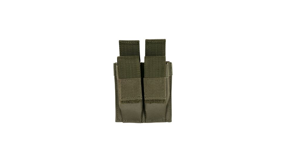 Fox Outdoor Pistol Quick Deploy Dual Mag Pouch, Olive Drab 099598575502