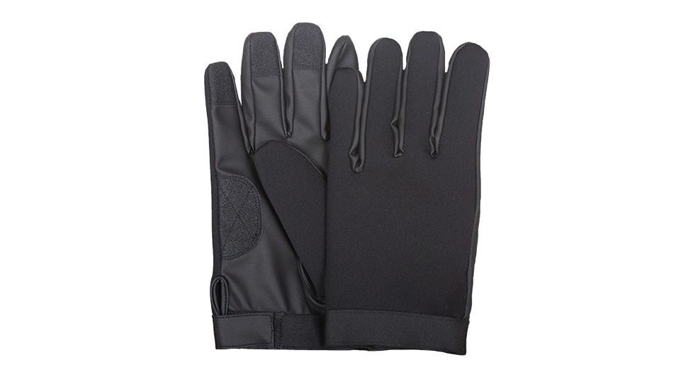 Fox Outdoor Premium Neoprene Gloves, Black/Black, Large, 79-771 L