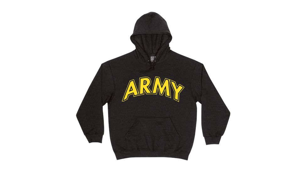 Fox Outdoor Pullover Hoodie Sweatshirt, Army - Black, Large, 64-8425 L