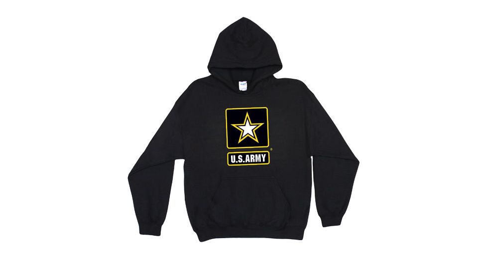 Fox Outdoor Zip Front Hooded Sweatshirt, Army - Grey, 2XL, 64-84 2XL