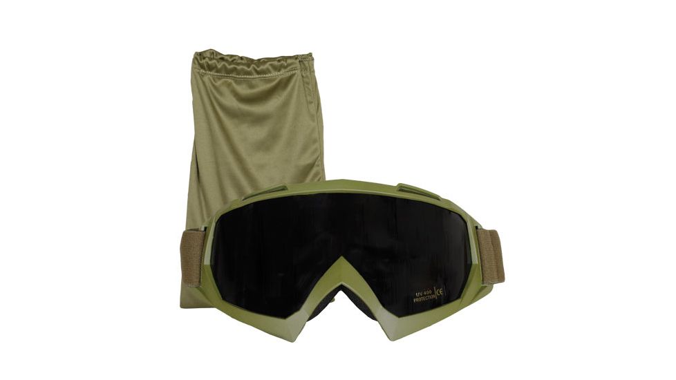 Fox Outdoor Pursuit Assault Glasses, Olive Drab, 85-600