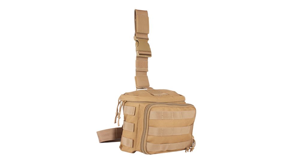 Fox Outdoor Rapid Interception Trauma Dump Pouch, Coyote,  56-258