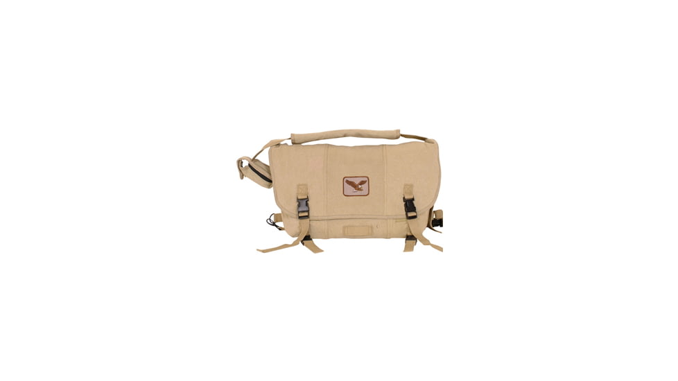 Fox Outdoor Retro Courier Shoulder Bag, Khaki, Eagle 099598308858