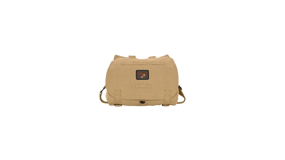 Fox Outdoor Retro Hungarian Shoulder Bag, Khaki, Eagle 099598309855