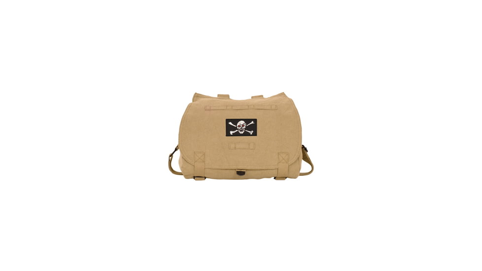 Fox Outdoor Retro Hungarian Shoulder Bag, Khaki, Jolly Roger 099598430979