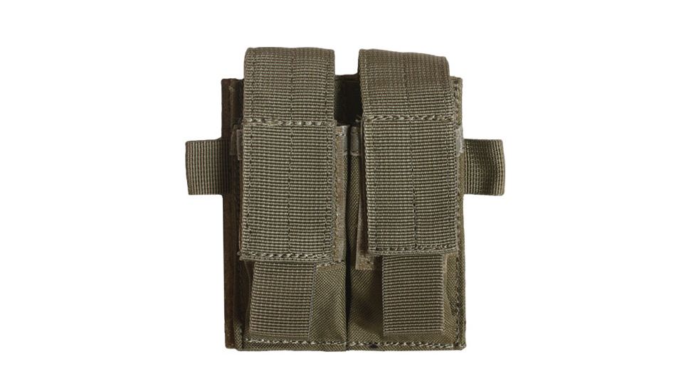 Fox Outdoor Rip-Away Dual Pistol Mag Pouch, Olive Drab, 57-5220