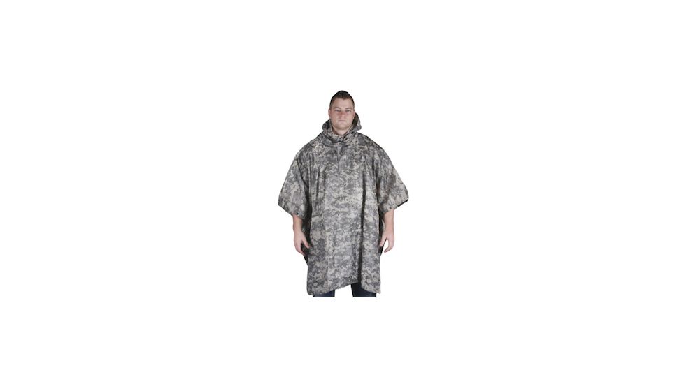 Fox Outdoor Ripstop Poncho, Army Digital 099598215576