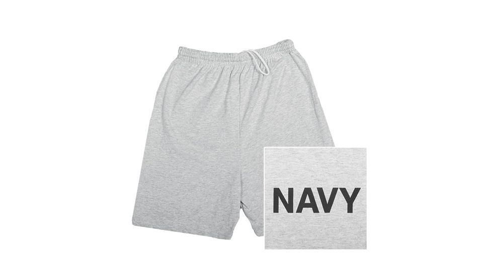 Fox Outdoor Running Shorts - Men's, Medium, Regular Inseam, Navy / Ash, 64-7965 M