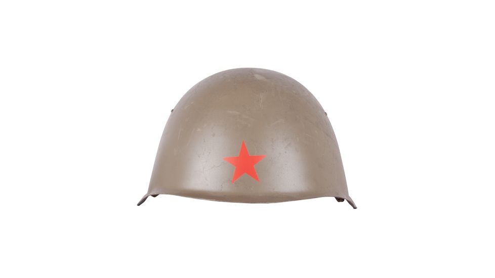 Fox Outdoor Russian Army M52 Steel Helmet Used - Olive Drab 94-130