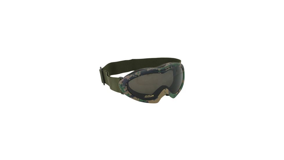 Fox Outdoor Sahara Goggle, Digital Woodland 099598855031