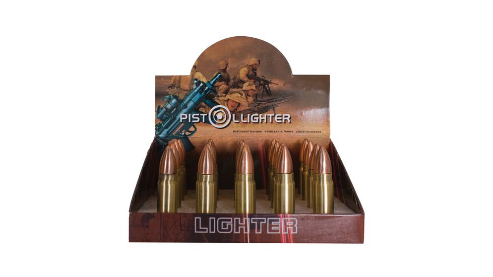 Fox Outdoor Small Bullet Lighter 20/Box 86-2491