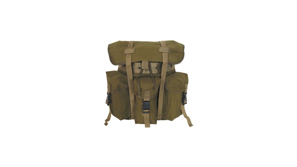Fox Outdoor Small Canvas A.L.I.C.E. Field Pack, Olive Drab 099598423704