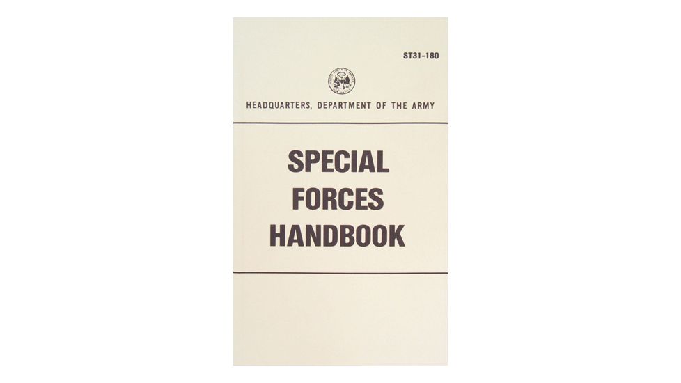 Fox Outdoor Special Forces Handbook, Manual, 59-425