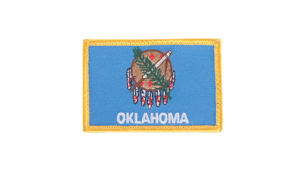 Fox Outdoor States Patches, Oklahoma, 84P-636