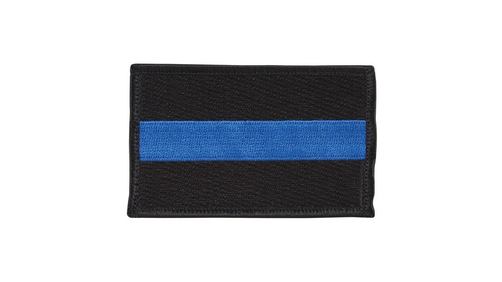 Fox Outdoor States Patches, Police/Thin Blue Line, 84P-4811