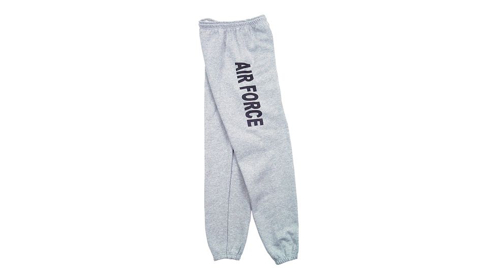 Fox Outdoor Sweatpants, Air Force - Heather Grey, Large, 64-78 L