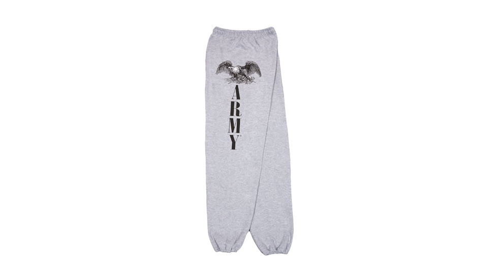 Fox Outdoor Sweatpants, Army Eagle - Grey, Extra Large, 64-751 XL