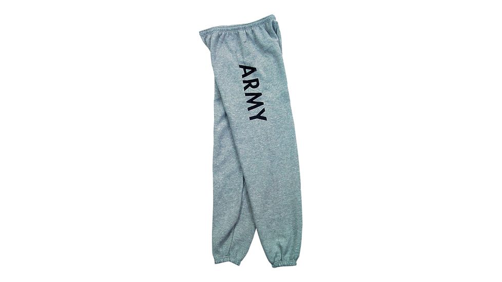 Fox Outdoor Sweatpants, Army - Heather Grey, Large, 64-75 L