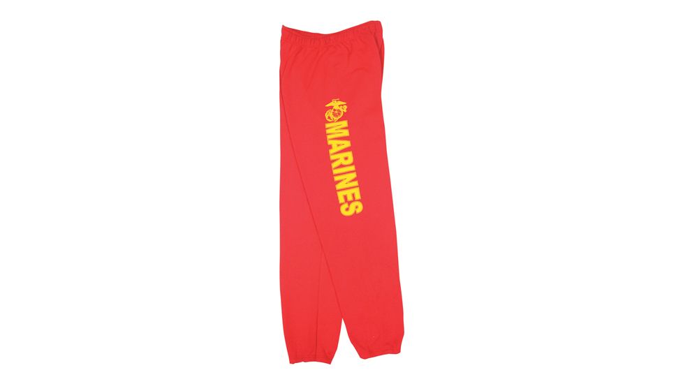 Fox Outdoor Sweatpants, Marines - Red, Medium, 64-765 M