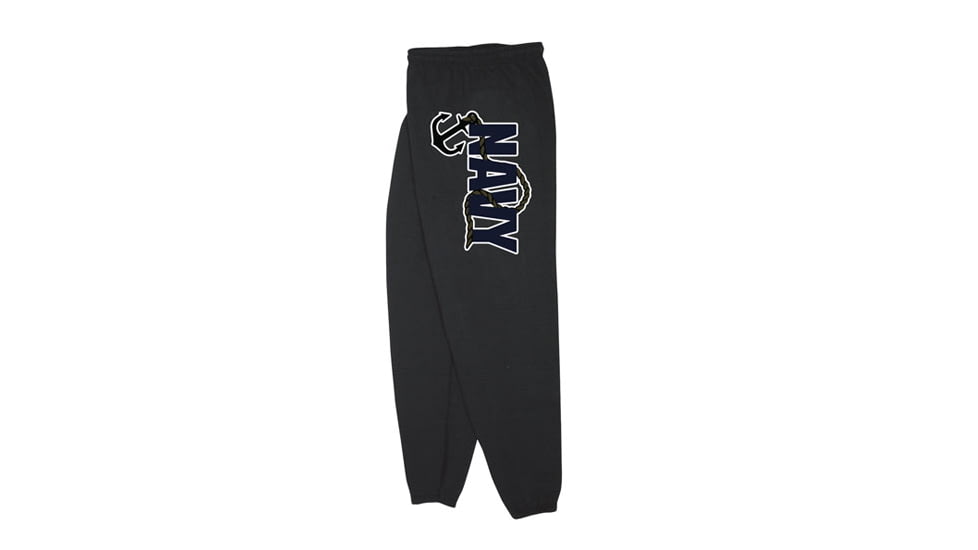 Fox Outdoor Sweatpants, Navy Anchor - Black, Large, 64-778 L