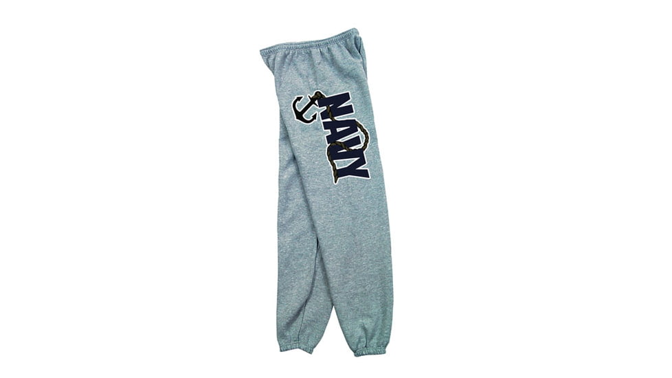 Fox Outdoor Sweatpants, Navy Anchor - Grey, Large, 64-777 L