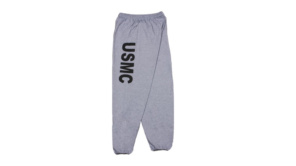 Fox Outdoor Sweatpants, USMC - Grey, Medium, 64-761 M