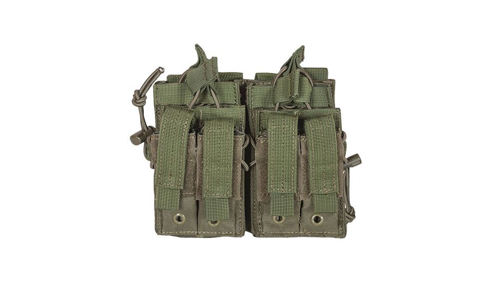 Fox Outdoor Tactical Quad Stack, Olive Drab, 57-430