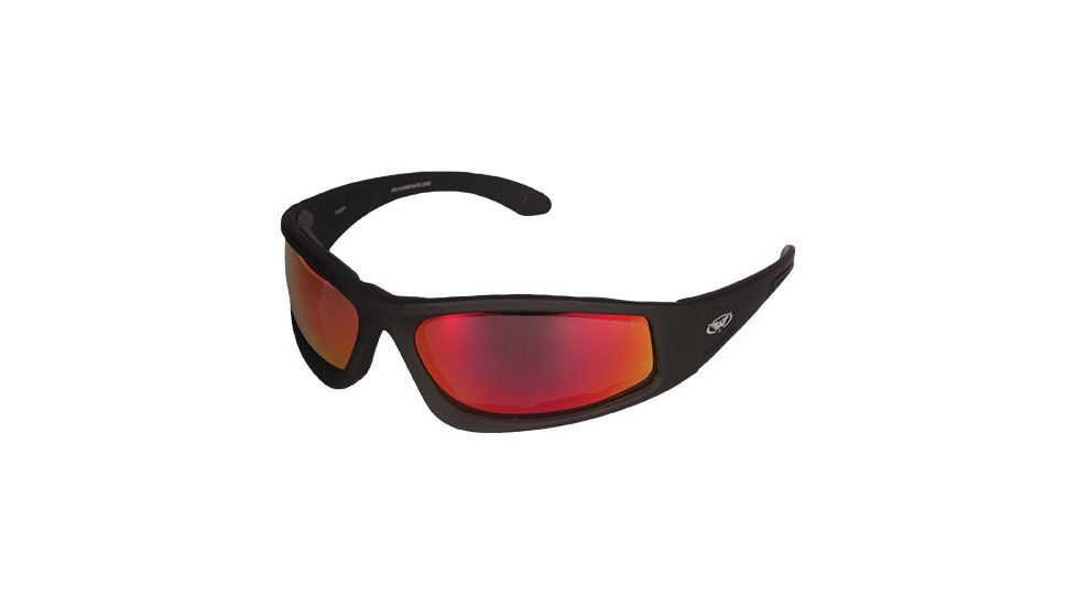 Fox Outdoor Triumphant G-Tech Lenses, Black Frame/Red Lenses, 85-216