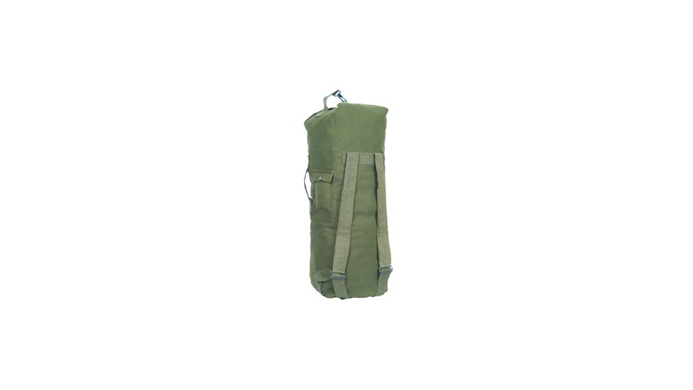 Fox Outdoor Two Strap Duffel Bag, Olive Drab 099598403508