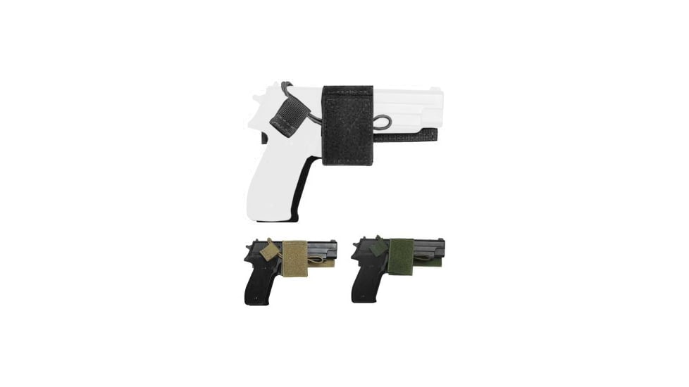 Fox Outdoor Universal Hook and Loop Holster, Black, Coyote, Olive Drab