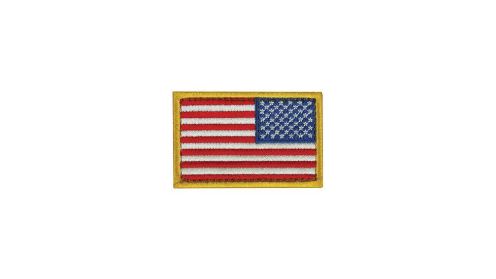 Fox Outdoor USA Flag Patch, Red, White and Blue - Right Face 099598848712