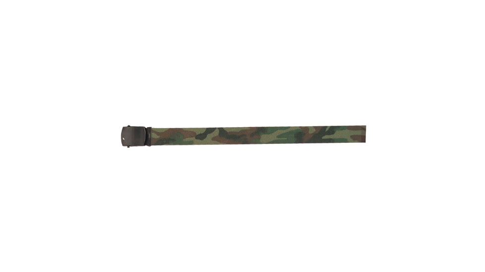 Fox Outdoor Web Belt Roller - Black, Olive Drab Camo, 44in, 44-44 CAMO