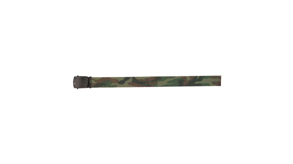 Fox Outdoor Web Belt Roller - Black, Olive Drab Camo, 54in, 45-44 CAMO