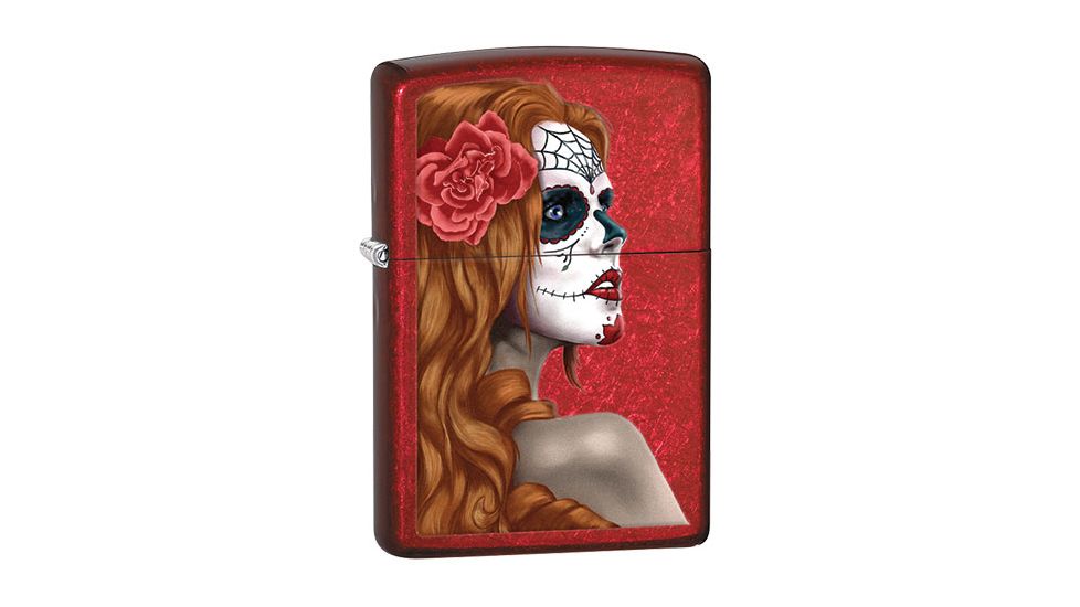 Zippo Lighters, Catrina / Candy Apple Red, 86-28830