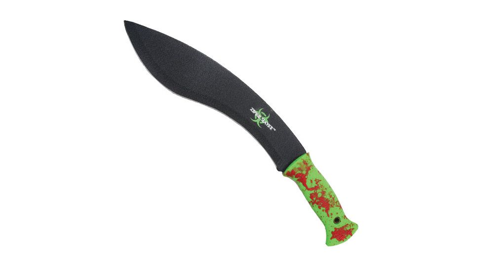 Fox Outdoor Zombie Slayer Machete - Green Handle 37-940